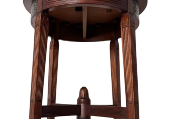 Arts & Crafts Side Table by Johann Georg van Caspel for H.F. Jansen & Zonen